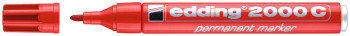 Edding 2000 Permanent Marker - Bullet Tip - Red