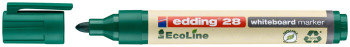 Edding 28 EcoLine Whiteboard Marker - Bullet Tip - Green