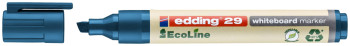 Edding 29 EcoLine Whiteboard Marker - Chisel Tip - Blue