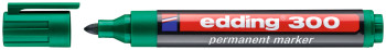 Edding 300 Permanent Marker - Bullet Tip - Green