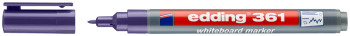 Edding 361 Whiteboard Marker - Bullet Tip - Fine - Violet