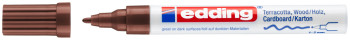 Edding 4040 Matte Paint Marker - Fine - Brown