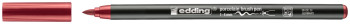 Edding 4200 Porcelain Brush Pen - Crimson Lake