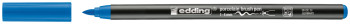 Edding 4200 Porcelain Brush Pen - Light Blue