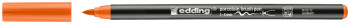 Edding 4200 Porcelain Brush Pen - Orange