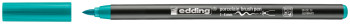 Edding 4200 Porcelain Brush Pen - Turquoise