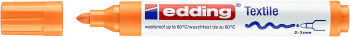 Edding 4500 Textile Marker - Medium - Neon Orange