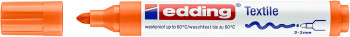 Edding 4500 Textile Marker - Medium - Orange