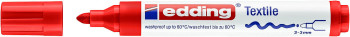 Edding 4500 Textile Marker - Medium - Red