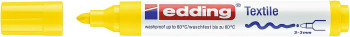 Edding 4500 Textile Marker - Medium - Yellow