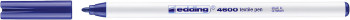 Edding 4600 Textile Pen - Fine - Blue