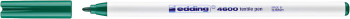 Edding 4600 Textile Pen - Fine - Green