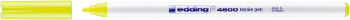 Edding 4600 Textile Pen - Fine - Neon Yellow