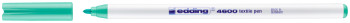 Edding 4600 Textile Pen - Fine - Pale Green