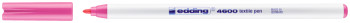 Edding 4600 Textile Pen - Fine - Pink