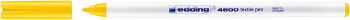 Edding 4600 Textile Pen - Fine - Yellow