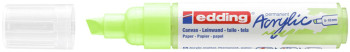 Edding 5000 Acrylic Paint Marker - Chisel Tip - Broad - Matte Pastel Mint