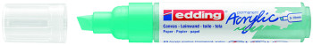 Edding 5000 Acrylic Paint Marker - Chisel Tip - Broad - Opulent Turqouise