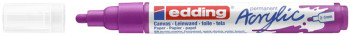 Edding 5100 Acrylic Paint Marker - Bullet Tip - Medium - Matte Berry