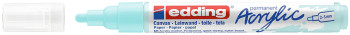 Edding 5100 Acrylic Paint Marker - Bullet Tip - Medium - Matte Pastel Blue