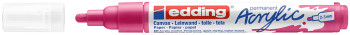Edding 5100 Acrylic Paint Marker - Bullet Tip - Medium - Matte Telemagenta