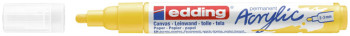 Edding 5100 Acrylic Paint Marker - Bullet Tip - Medium - Matte Traffic Yellow