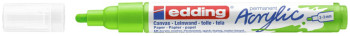Edding 5100 Acrylic Paint Marker - Bullet Tip - Medium - Matte Yellow Green