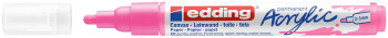 Edding 5100 Acrylic Paint Marker - Bullet Tip - Medium - Neon Pink