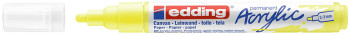 Edding 5100 Acrylic Paint Marker - Bullet Tip - Medium - Neon Yellow