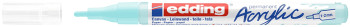 Edding 5300 Acrylic Paint Marker - Bullet Tip - Fine - Matte Pastel Blue