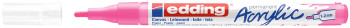 Edding 5300 Acrylic Paint Marker - Bullet Tip - Fine - Neon Pink