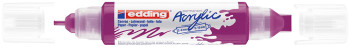 Edding 5400 Acrylic Paint Marker - Dual Tip - Matte Berry