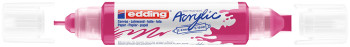 Edding 5400 Acrylic Paint Marker - Dual Tip - Matte Telemagenta