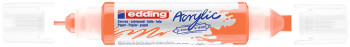 Edding 5400 Acrylic Paint Marker - Dual Tip - Neon Orange