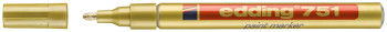 Edding 751 Paint Marker - Fine - Gold