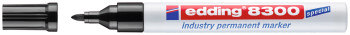 Edding 8300 Industry Permanent Marker - Black