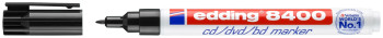 Edding 8400 CD/DVD Marker - Black