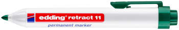 Edding Retract 11 Permanent Marker - Green