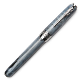 Pineider Full Metal Jacket Fountain Pen - Coal Grey - Picture 1