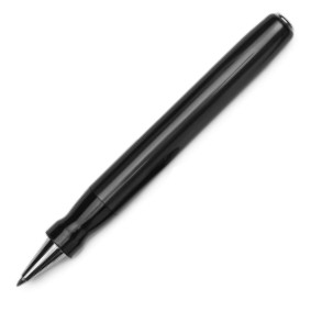Pineider Full Metal Jacket Rollerball Pen - Midnight Black
