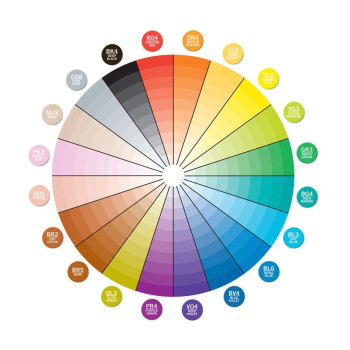 Chameleon Blendable Marker Pens - Assorted Colours (Deluxe Set of 22) - Picture 1