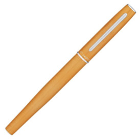 Yookers Yooth 751 Refillable Fineliner Pen - Light Orange Chrome Trim - Picture 1