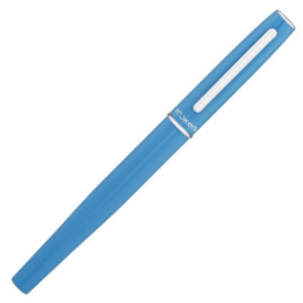 Yookers Yooth 751 Refillable Fineliner Pen - Maya Blue Chrome Trim - Picture 1