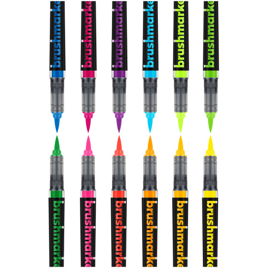 Karin Brushmarker PRO Set - Neon Colours (Pack of 12) - Picture 2
