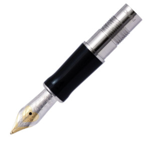 Parker Duofold International Nib - Solid 18K Gold Platinum Plated