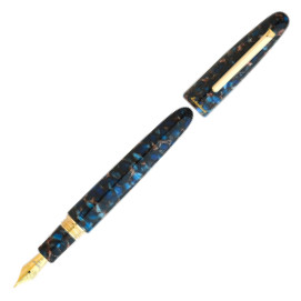 Esterbrook Estie Oversize Fountain Pen - Nouveau Bleu Gold Trim