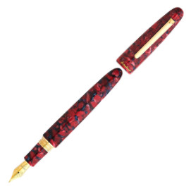 Esterbrook Estie Oversize Fountain Pen - Scarlet Gold Trim
