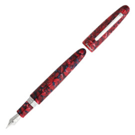 Esterbrook Estie Oversize Fountain Pen - Scarlet Palladium Trim