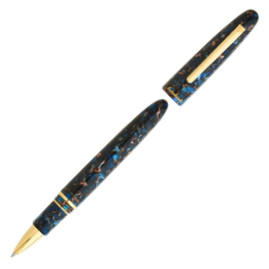 Esterbrook Estie Rollerball Pen - Nouveau Bleu Gold Trim
