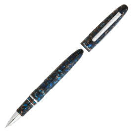 Esterbrook Estie Rollerball Pen - Nouveau Bleu Palladium Trim